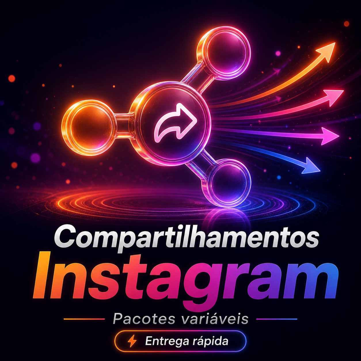 Imagem do produto Compartilhamentos Instagram