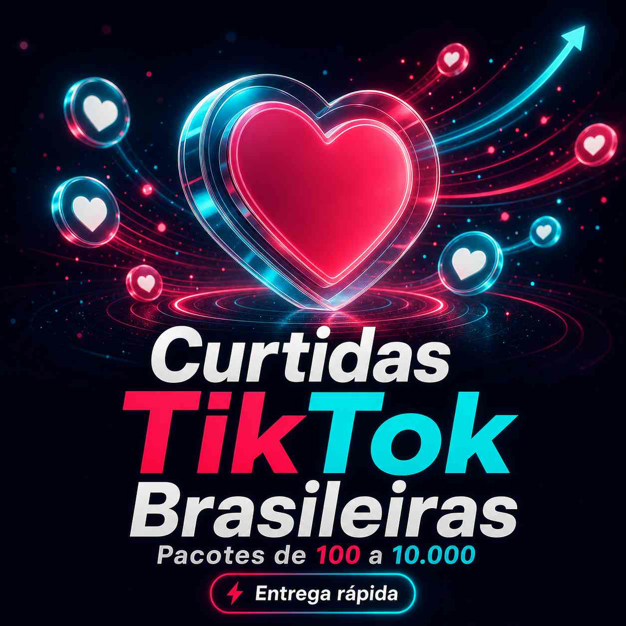 Imagem do produto Curtidas TikTok brasileiras