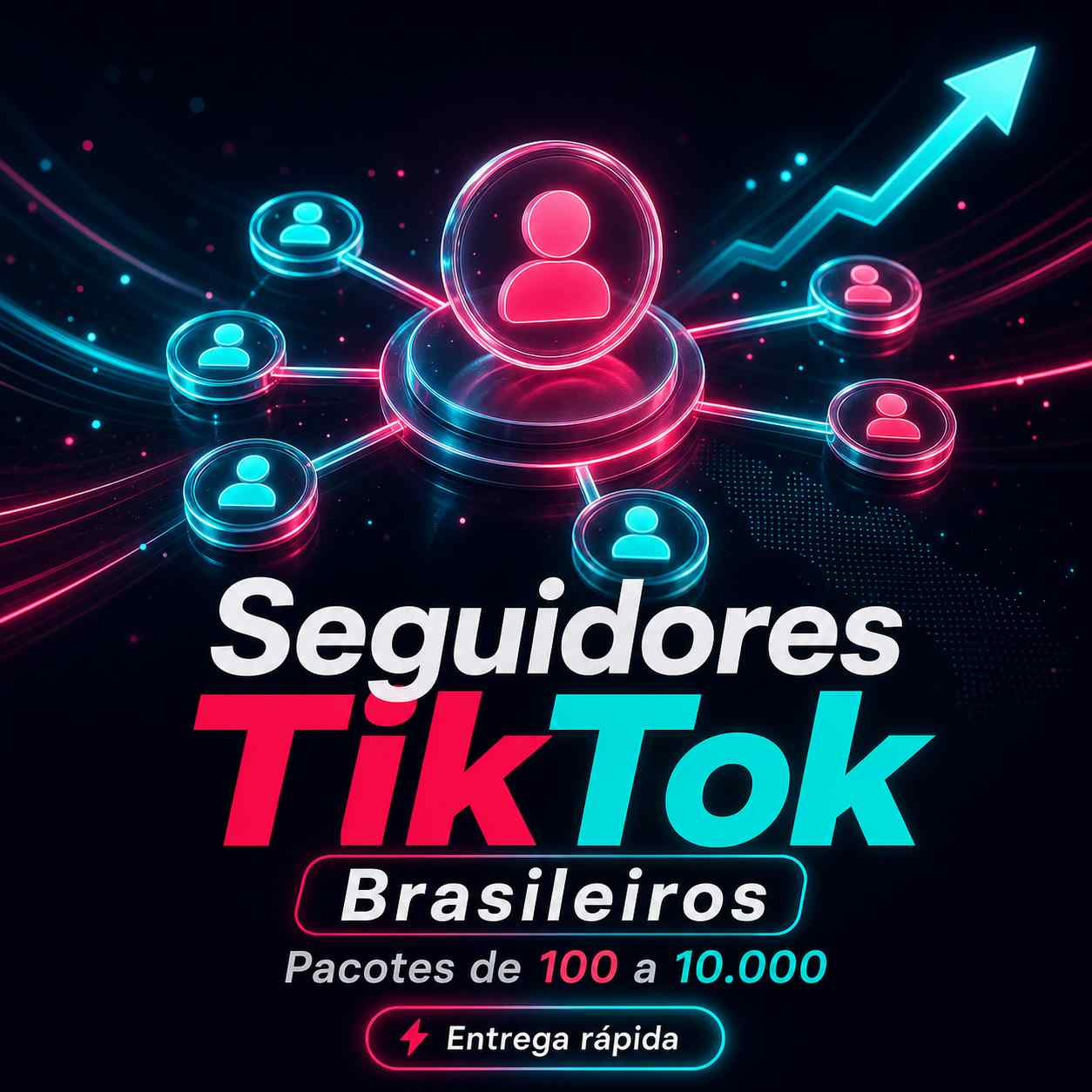 Imagem do produto Seguidores TikTok brasileiros