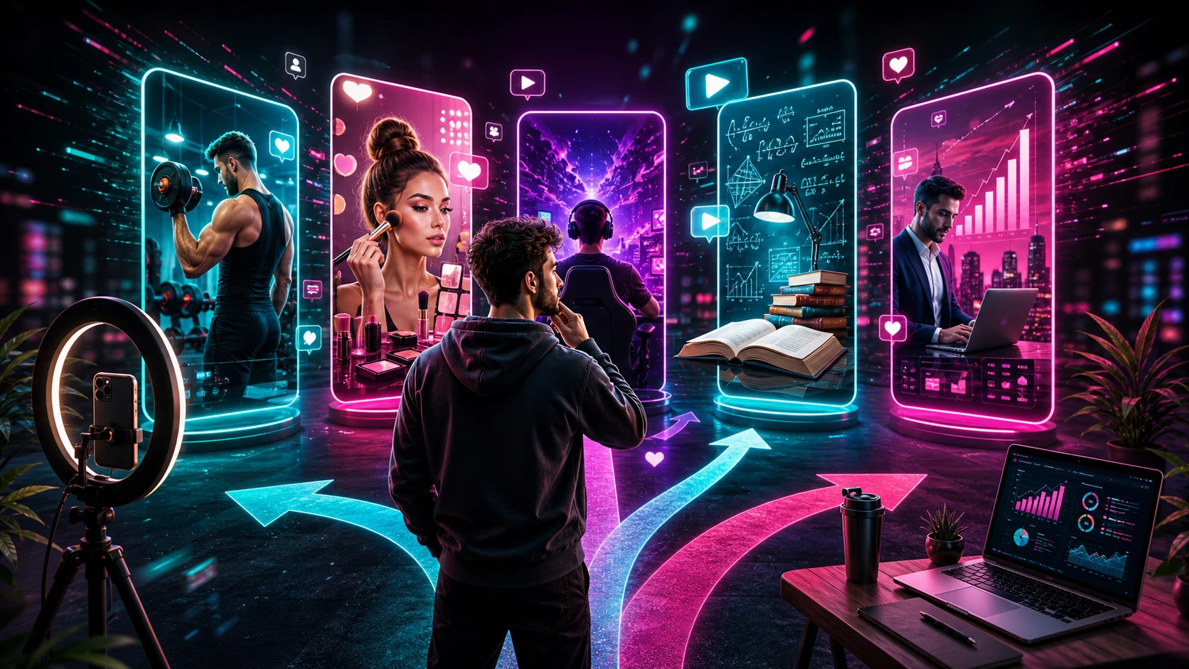 Nicho no TikTok: como escolher um tema para crescer
