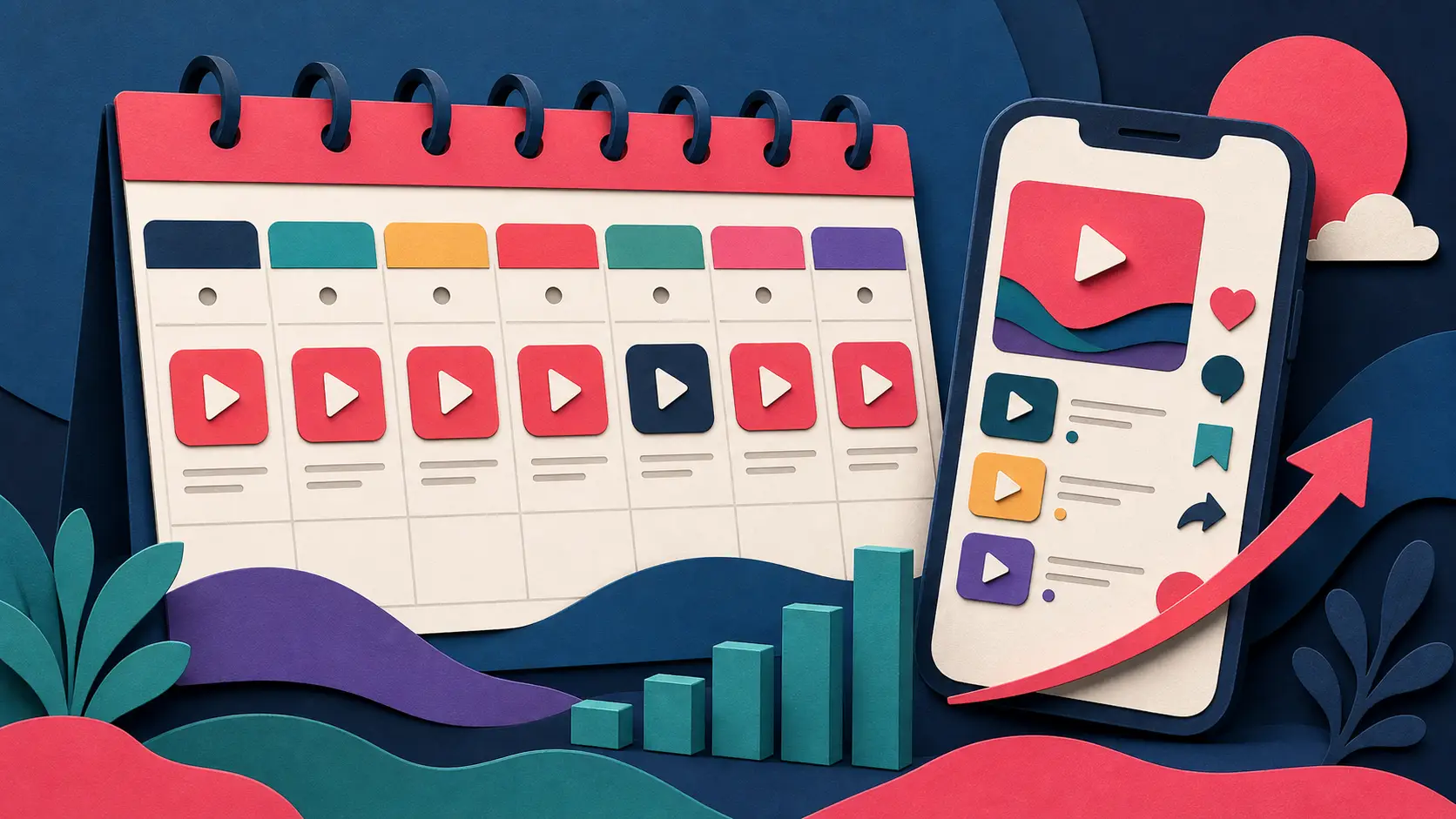 Quantas vezes postar no TikTok por semana para crescer?