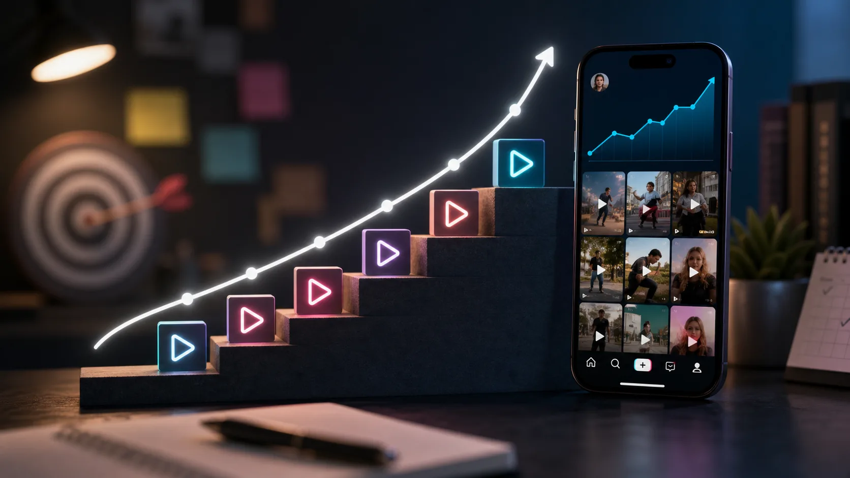 Como ter mais visualizações no TikTok sem depender só de viralização