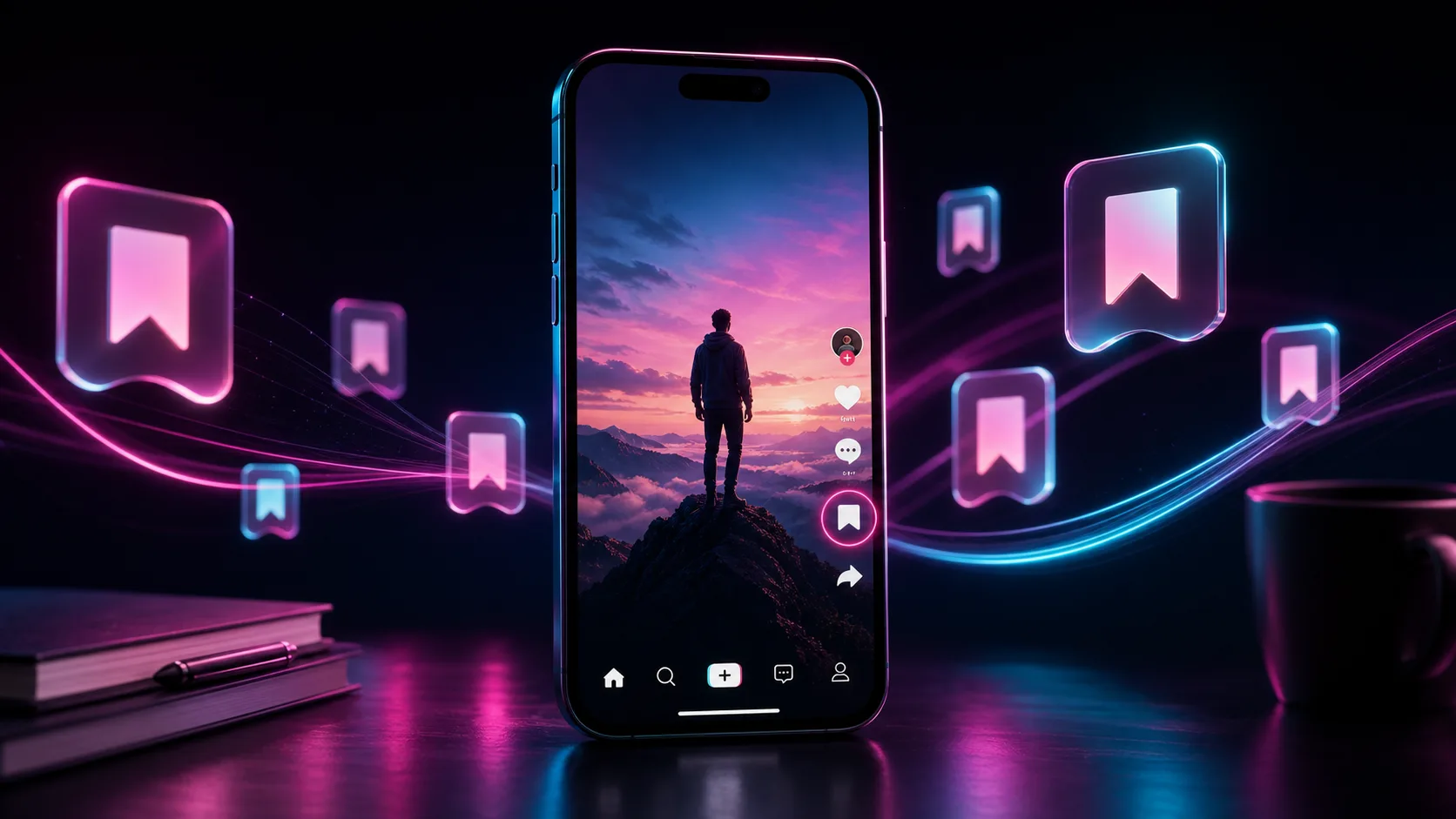 Saves no TikTok: como criar vídeos que as pessoas salvam