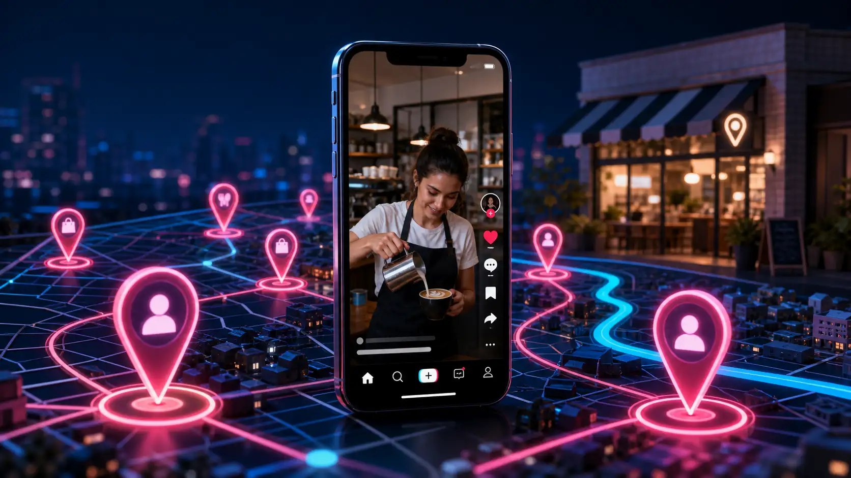 TikTok local: como aparecer para pessoas próximas ao seu negócio