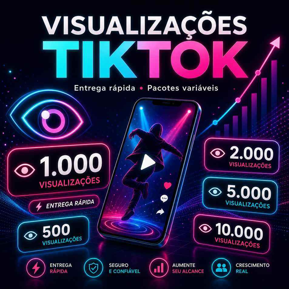 1.000 Visualizações TikTok