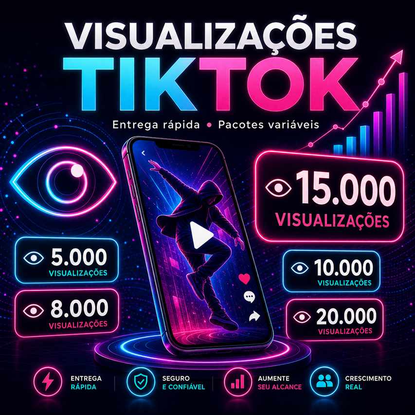 15.000 Visualizações TikTok