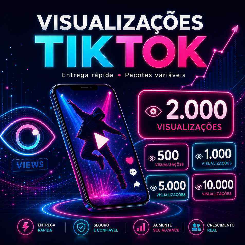 2.000 Visualizações TikTok