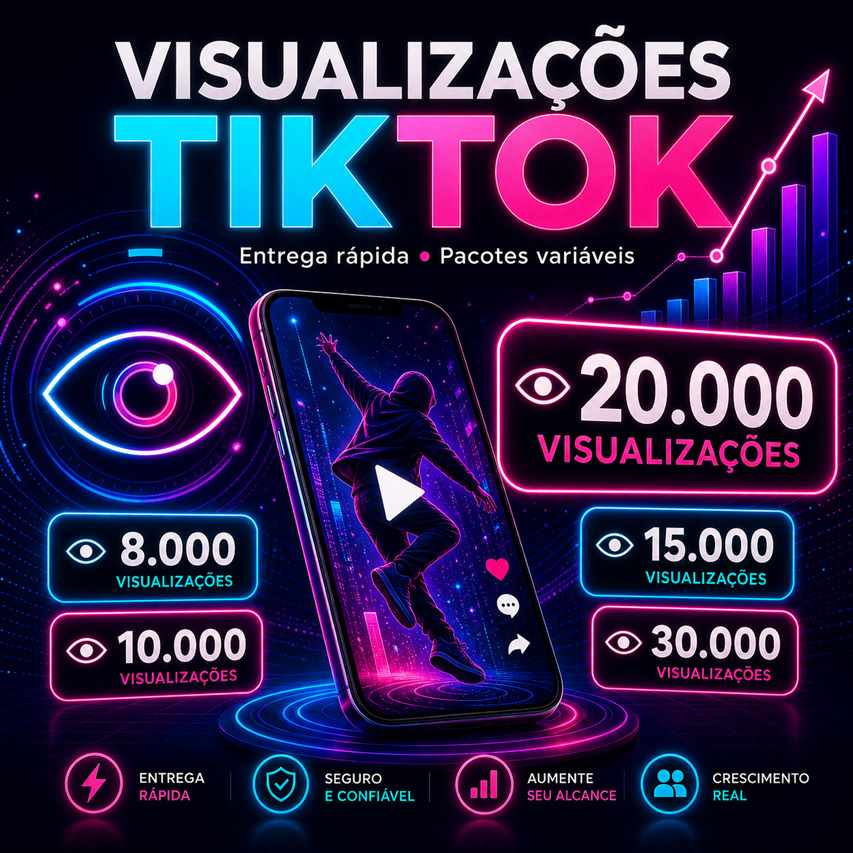20.000 Visualizações TikTok