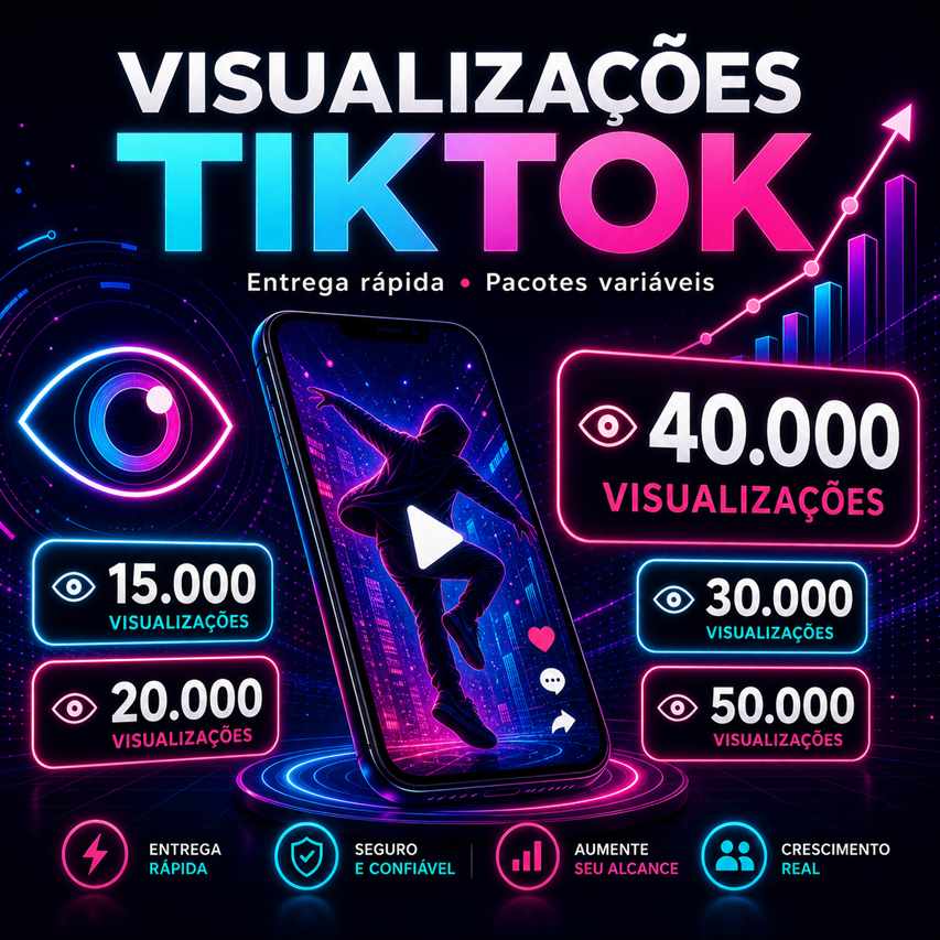 40.000 Visualizações TikTok