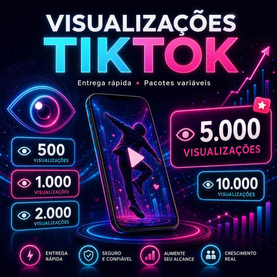 5.000 Visualizações TikTok