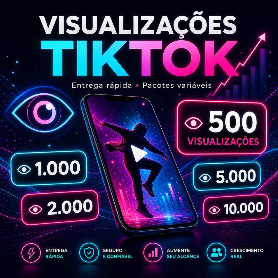 Comprar 500 Visualizacoes TikTok